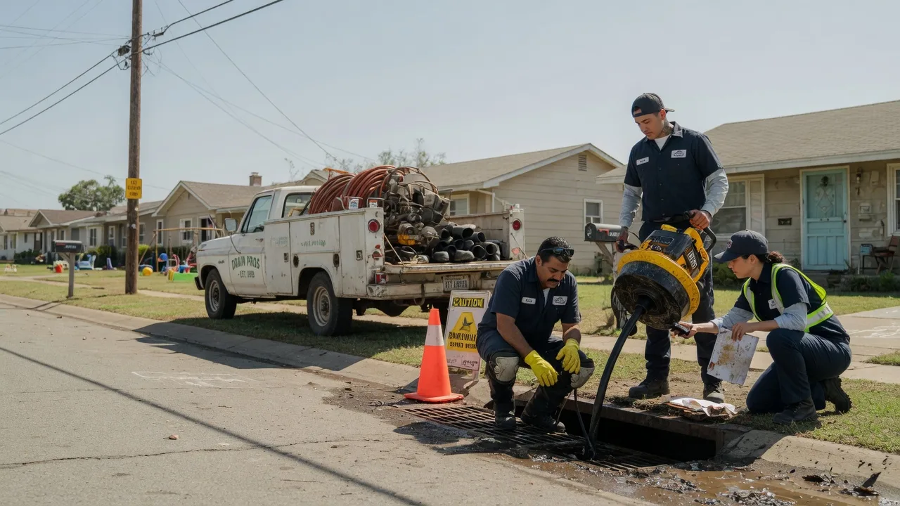 Drain Cleaning in Honey Grove, TX near me